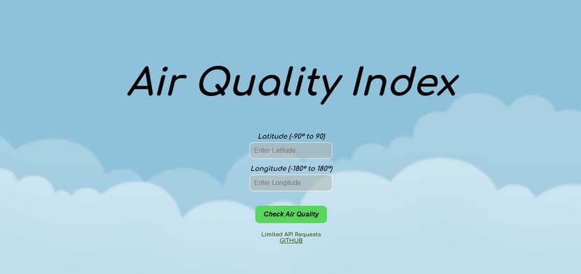 Air-Pollution-App screenshot 1